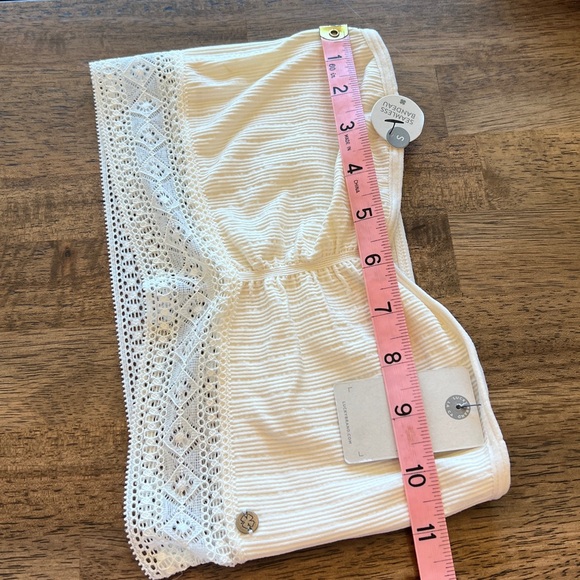 Lucky Brand Cream Lace Bandeau Bra NWT - Picture 6 of 9